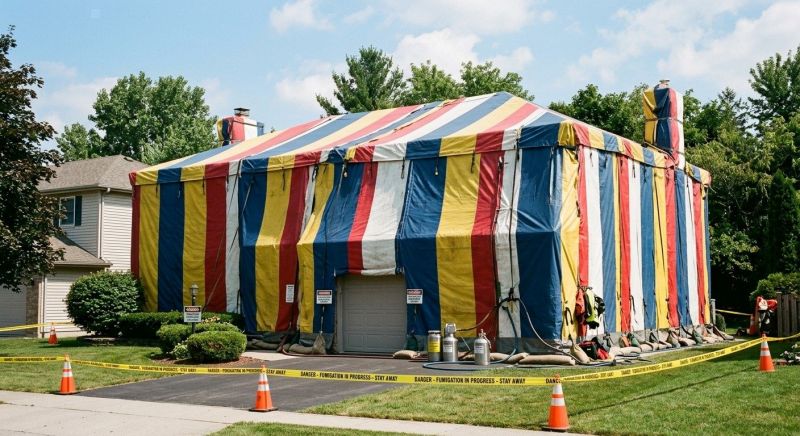 Tent Fumigation in Katy, TX